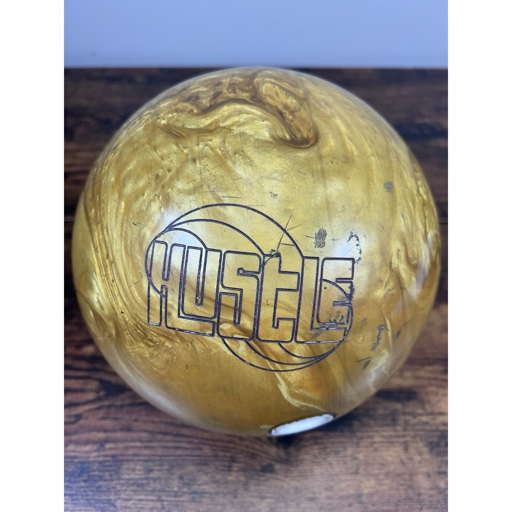Roto Grip Hustle Gold Swirl 13 lb Bowling ball Made In USA